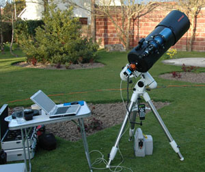 Mark and Leanne's C9.25 telescope