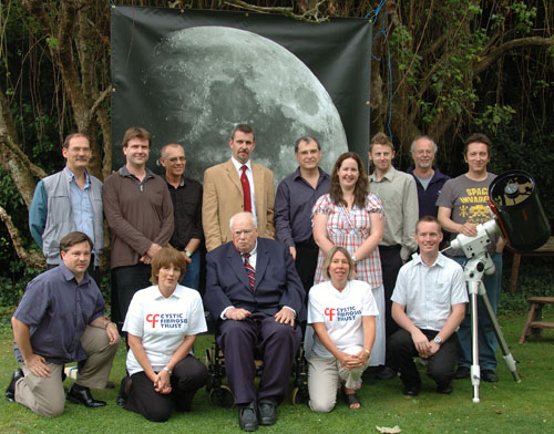 Group photo at the presentation event